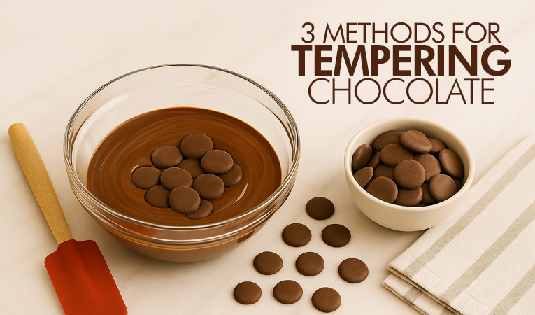 What are the 3 Methods for Tempering Chocolate?