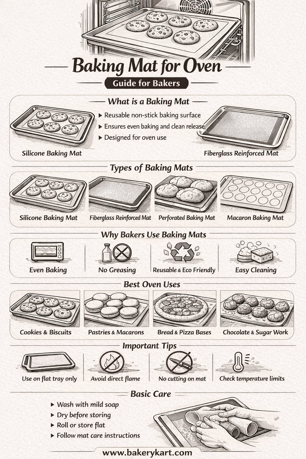 Baking Mat for Oven: Guide for Bakers