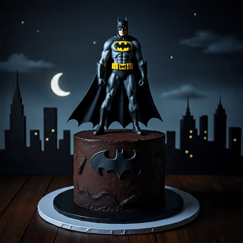 Batman Gotham Night Cake