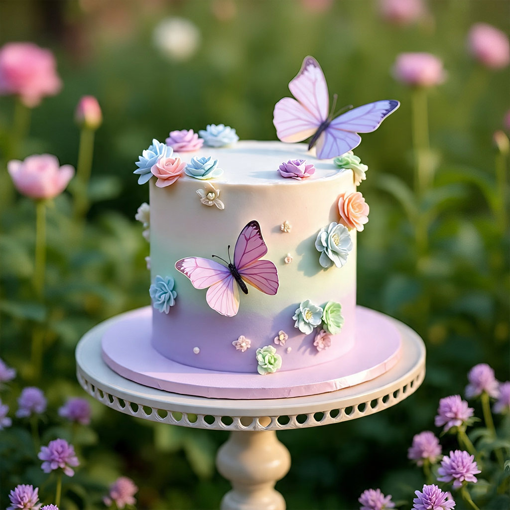 Teddy Bear Baby Cake