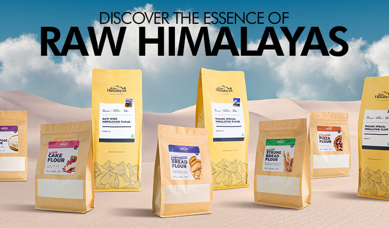 Discover the Essence of RAW HIMALAYAS Flour