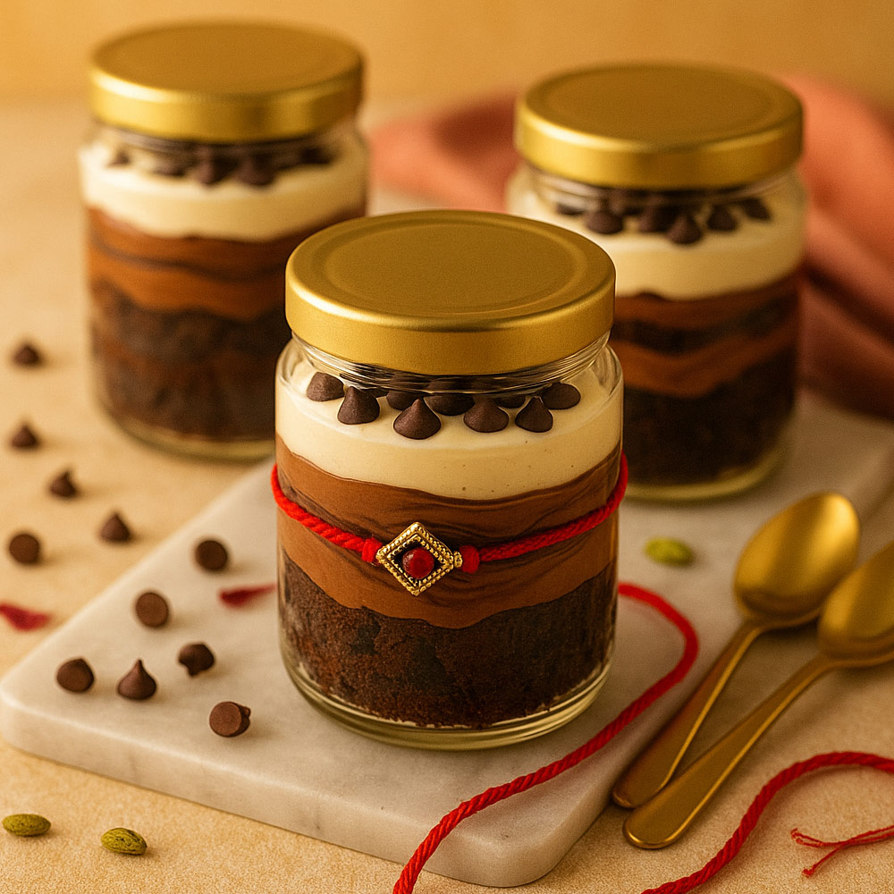 Brownie Nutella Jar