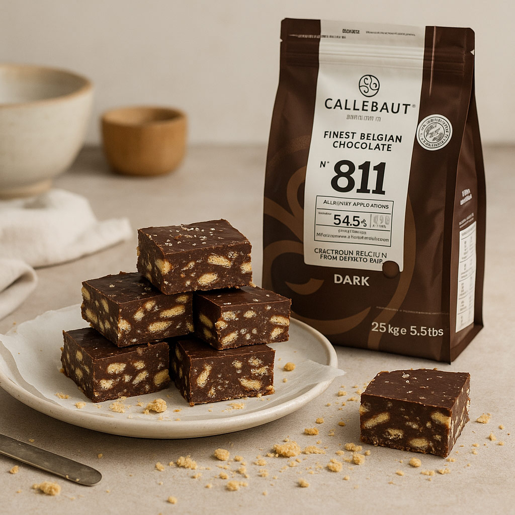 No-Bake Chocolate Biscuit Squares