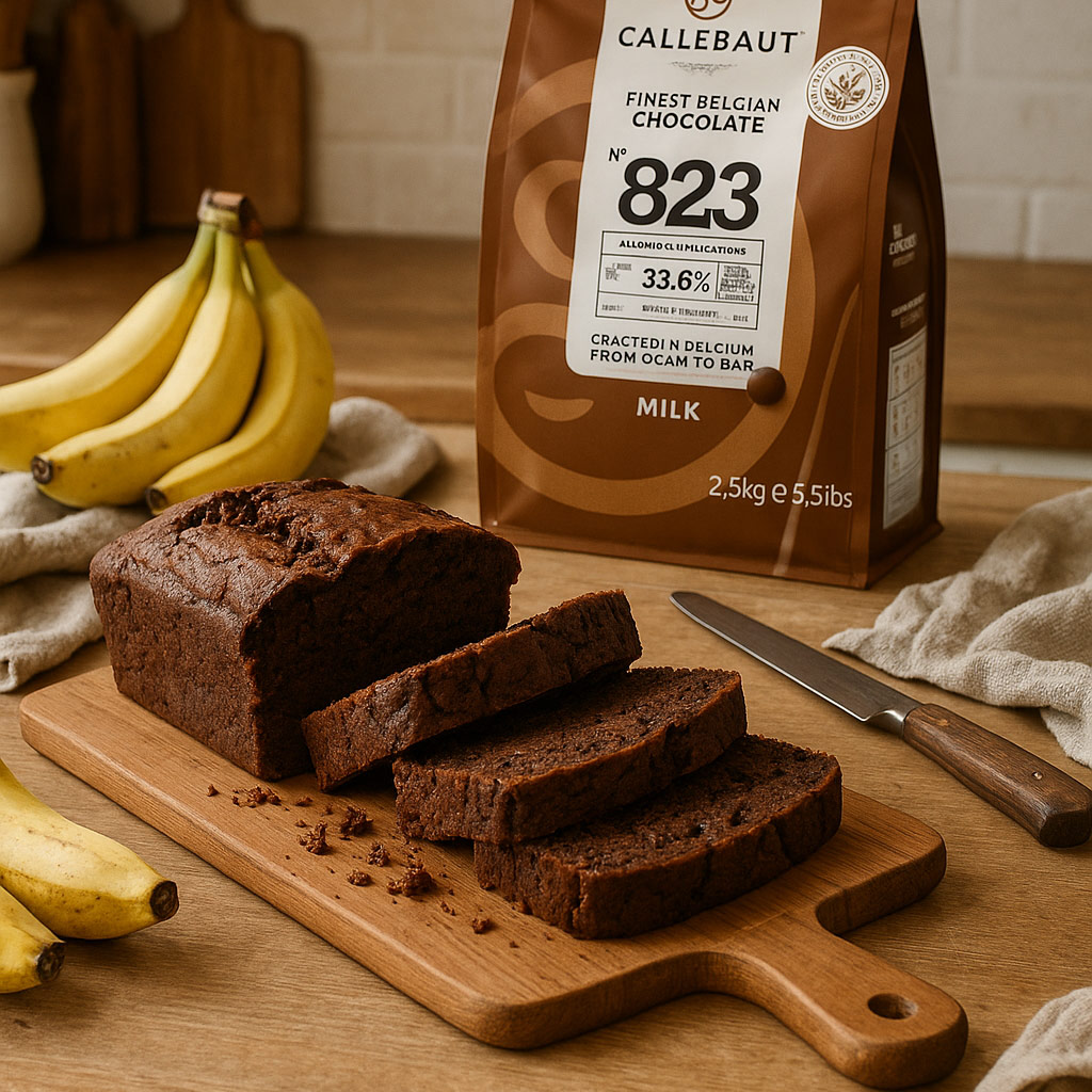 Callebaut Chocolate Banana Bread