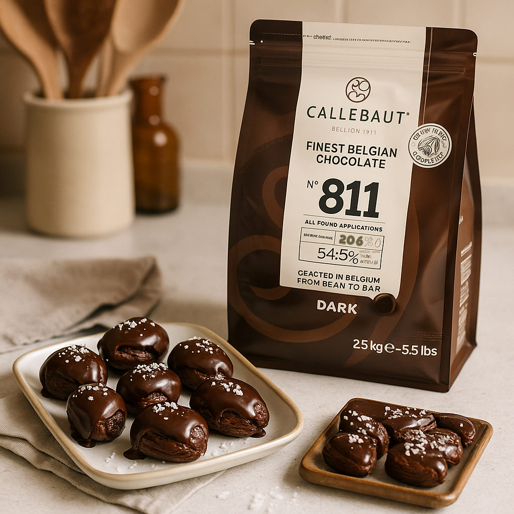 Chocolate-Covered Dates with Nuts