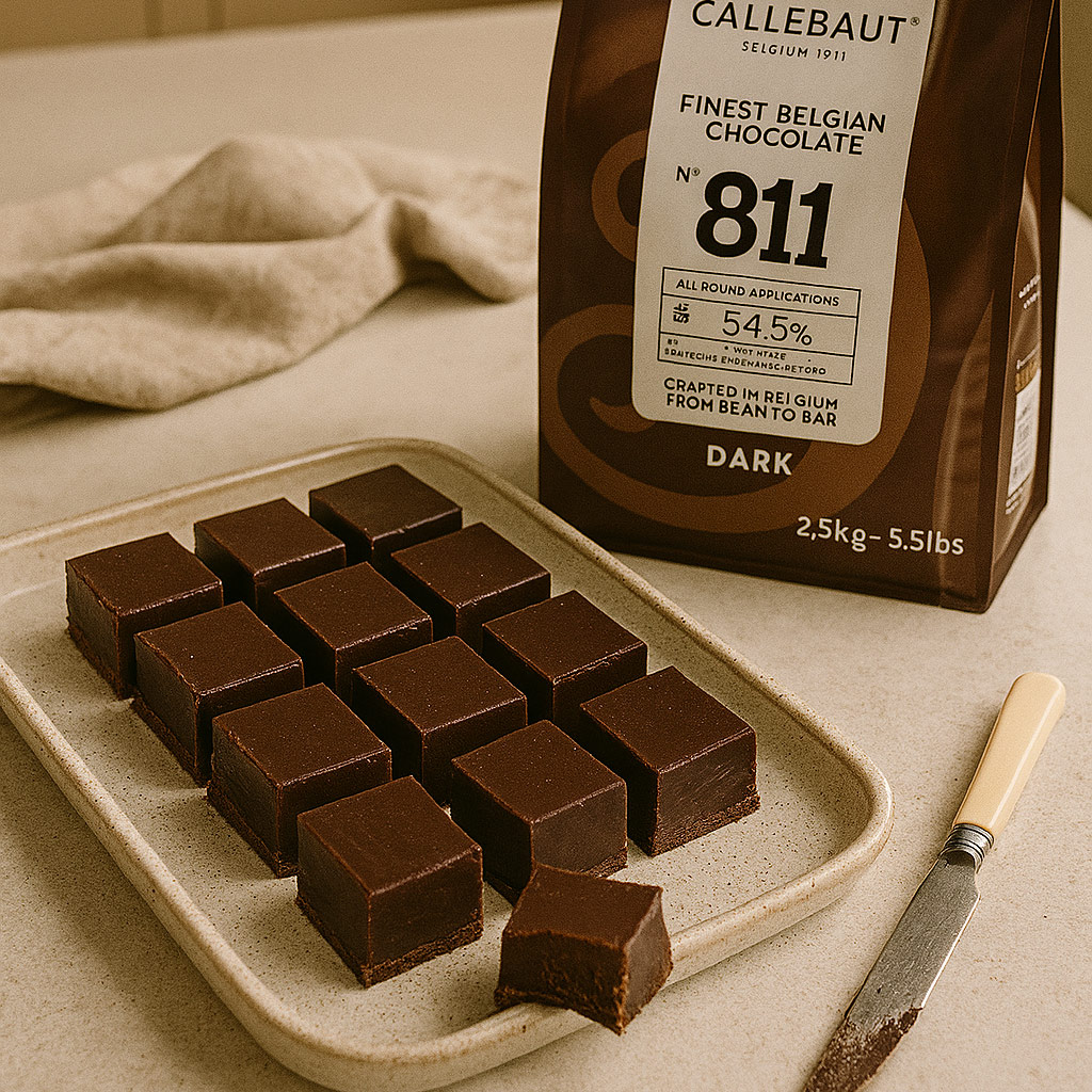 Dark Chocolate Fudge Bites