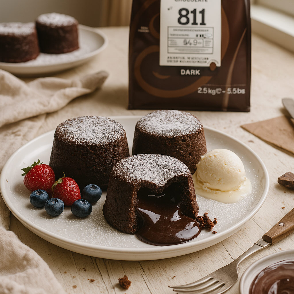 Callebaut Molten Lava Cake