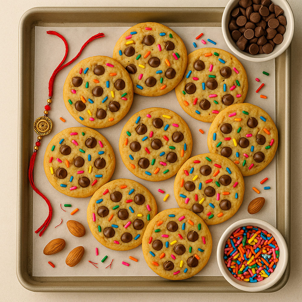 Chocolate Chip with Rakhi Sprinkles