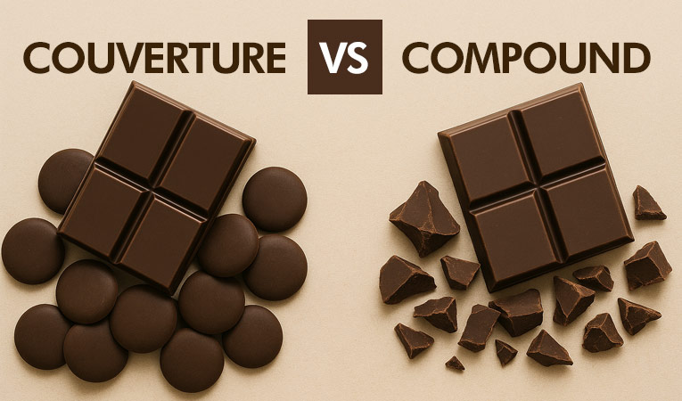 Couverture Chocolate vs Compound Chocolate: What Every Baker Should Know