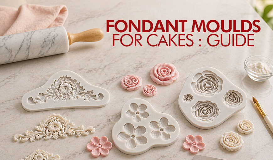 Fondant Moulds for Cakes Guide: Types, Uses and Tips