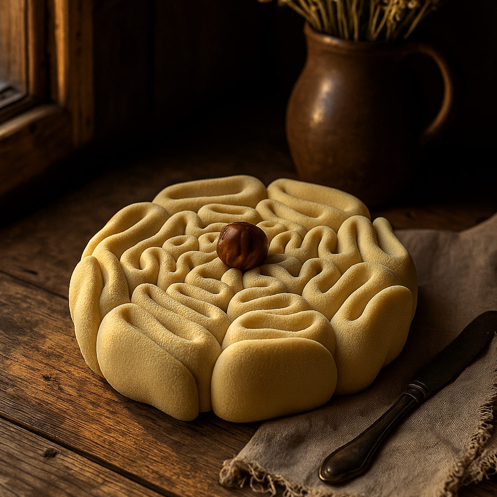 Hazelnut Chestnut Velvet Entremet
