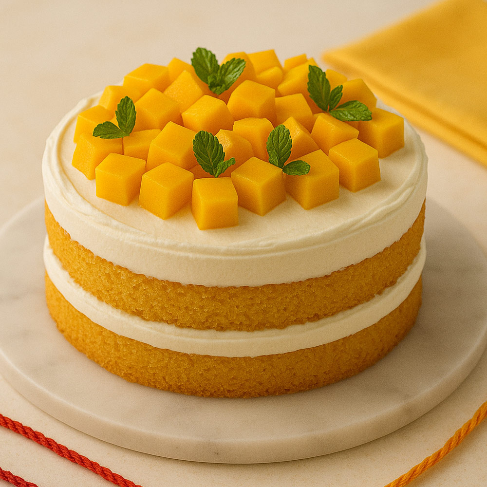 Mango Cream Delight Cake