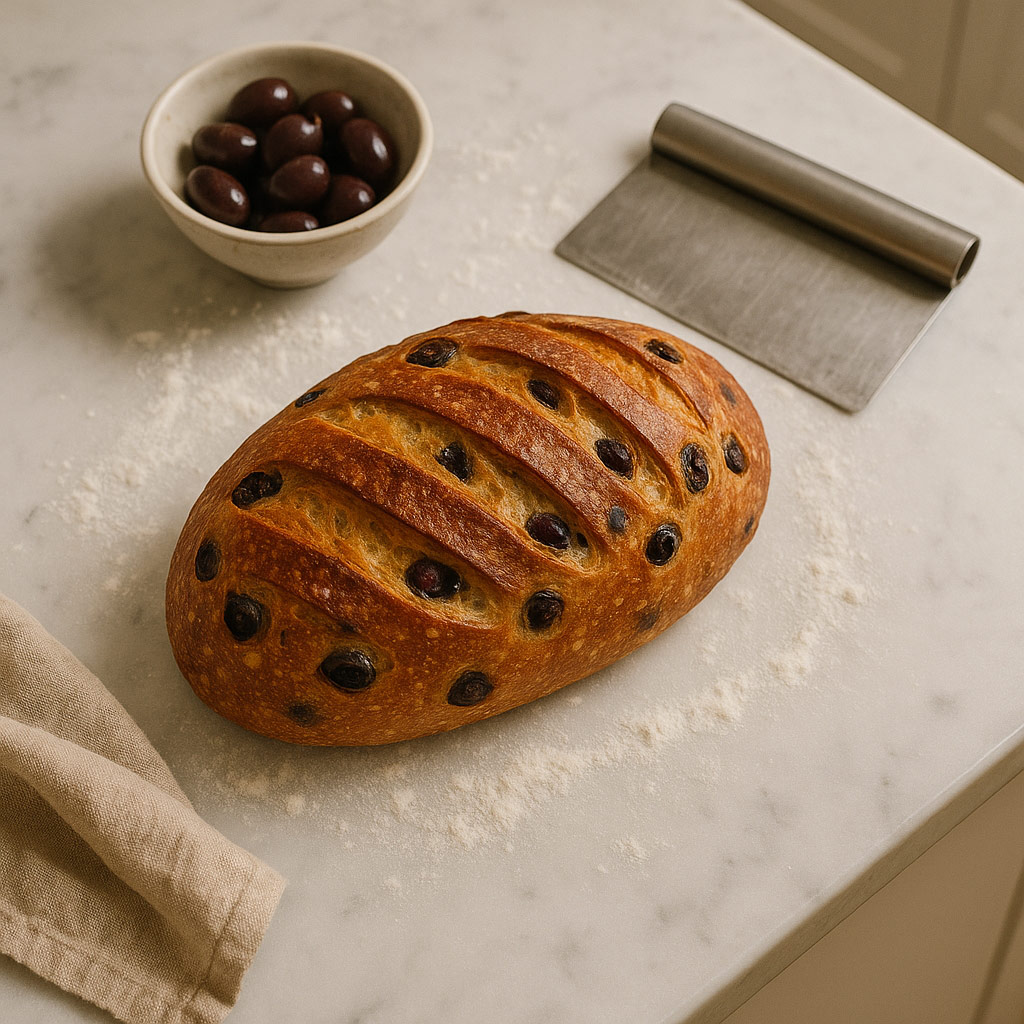 Olive Sourdough Batard