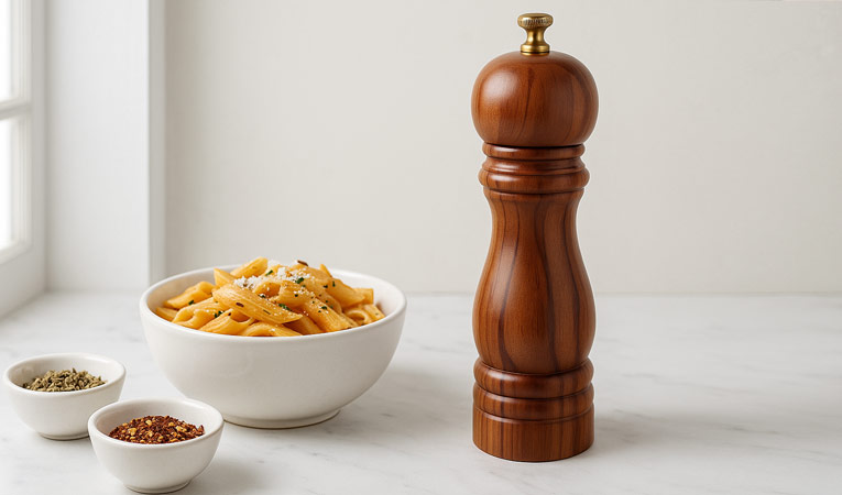 Wooden Pepper Mill