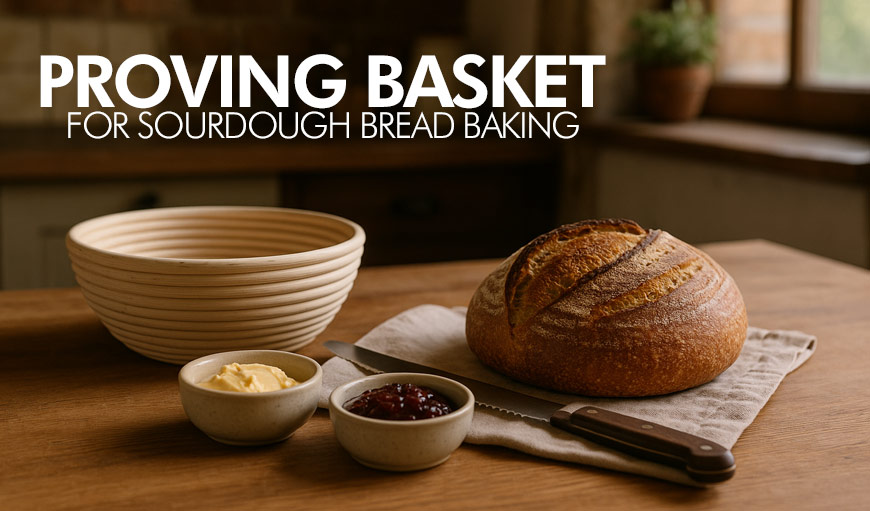 Proving Basket for Sourdough Bread Baking