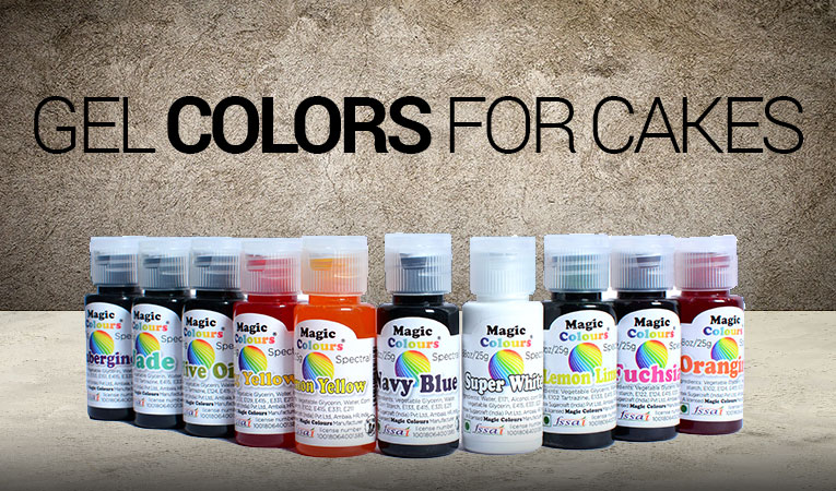 Top 10 gel colours for cake in India