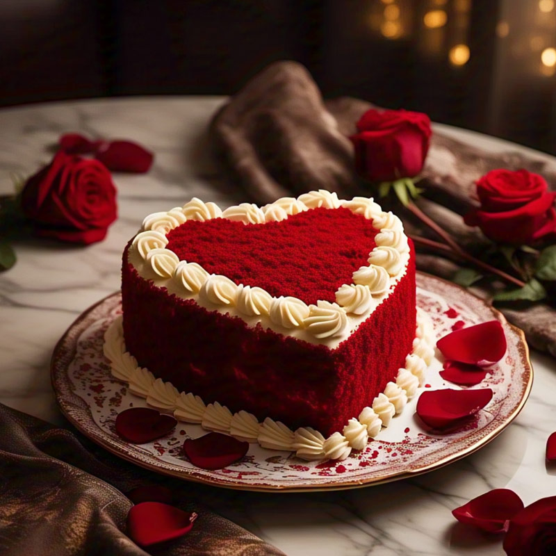 Valentine's Day cake trends for 2025