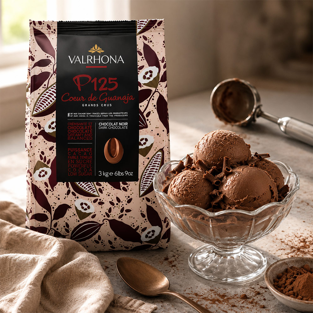 Valrhona Coeur de Guanaja Chocolate Ice Cream