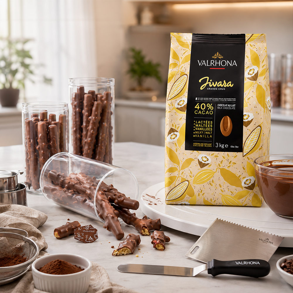 Snack Time Beside the Fire Chocolate Biscuit Sticks