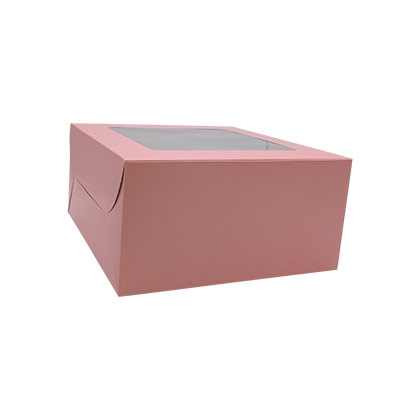 10X10X5 - Pink Cake Box - 10pcs