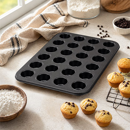 24 Cavity Mini Muffin Mould