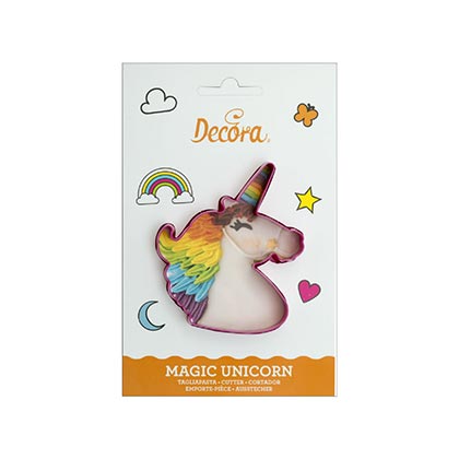Unicorn Plastic Cookie Cutter 1 Pc