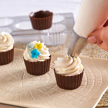 Cupcake Case Chocolate Mould - 25 x 16 mm
