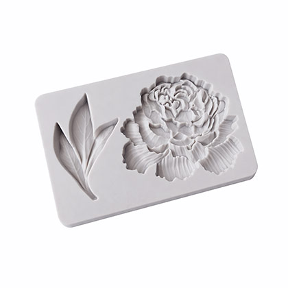 Peony Flower and Leaf DIY Mould