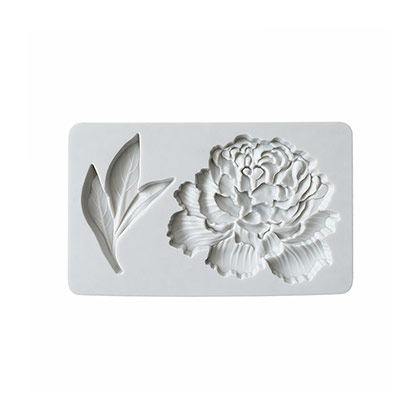 Peony Flower and Leaf DIY Mould