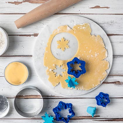 Frozen Star Cutter & Imprint Decorations