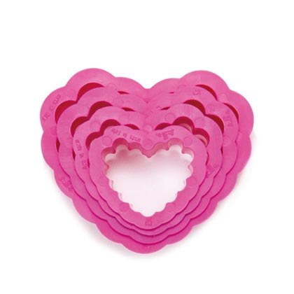 Scalloped Heart Cookie Cutters