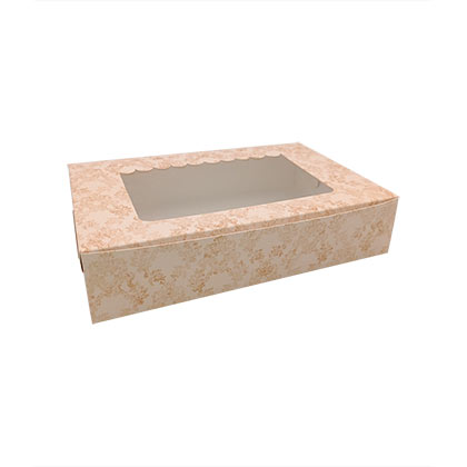 6 Brownie Colourful Boxes - 50 pcs