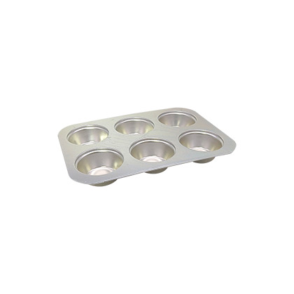 6 Muffin Aluminium Pan