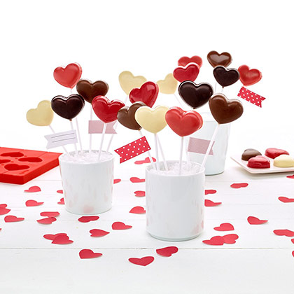 Pop Hearts Chocolate Mould