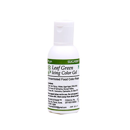 Sugarin Leaf Green Icing Gel Color
