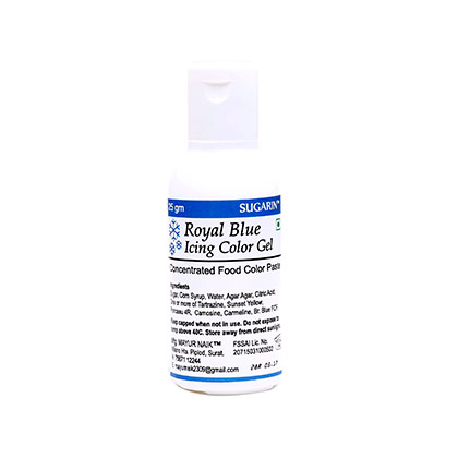 Royal Blue Icing Gel Color - Sugarin