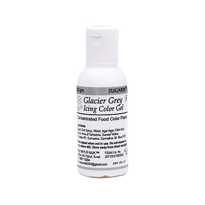 Glacier Gray Icing Gel Color - Sugarin