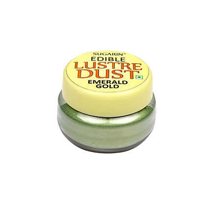 Sugarin Emerald Gold Edible Lustre Dust