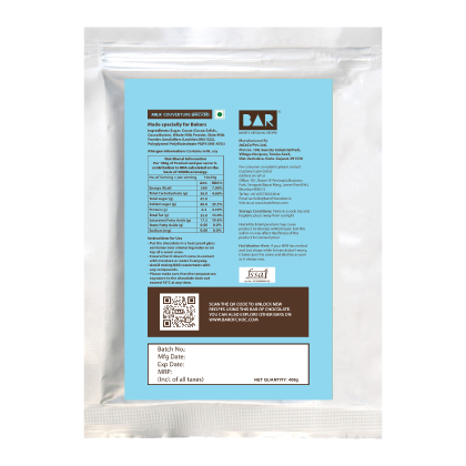 BAR 38% Milk Couverture