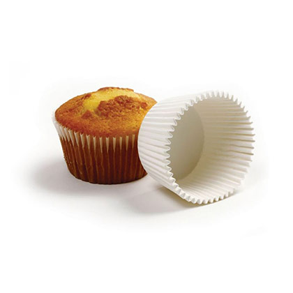 Off White Cupcake & Muffin Liner
