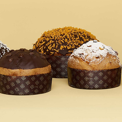 Panettone Round Baking Moulds - 20pcs