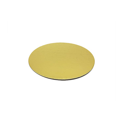 Golden Round Cake Base - 6 inch - 10pcs