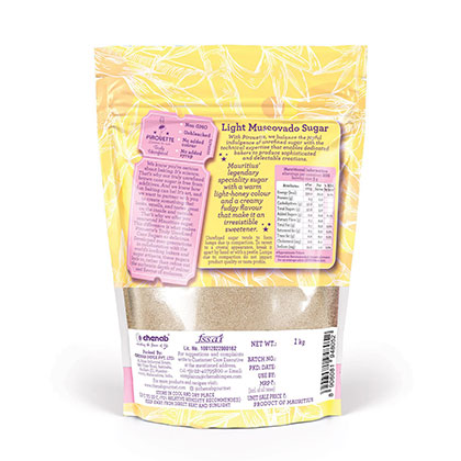 Pirouette Light Muscovado Sugar 1kg