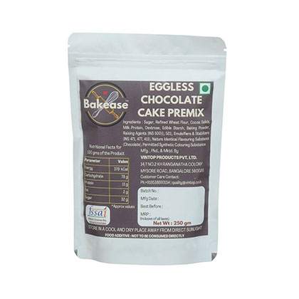 Bakease Eggless Chocolate Cake Premix