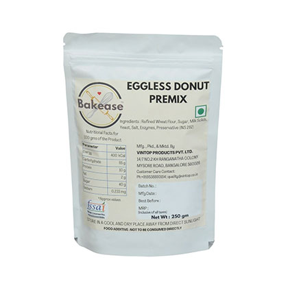 Bakease Eggless Donut Premix