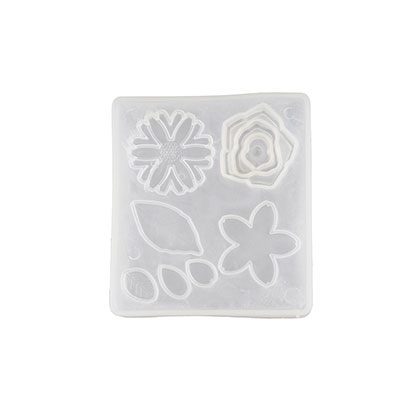Flower and Leaf Silicone Fondant Mould