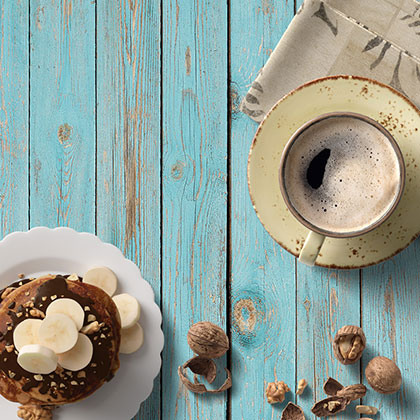 Painted Wooden Plank Backdrop