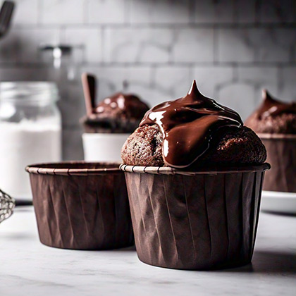 Choco Lava Paper Cups