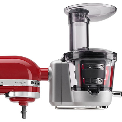 Slow Juicer and Sauce Attachment