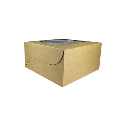 10X10X5 - Kraft Paper Cake Box - 50pcs